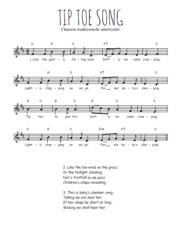 Tip Toe Song